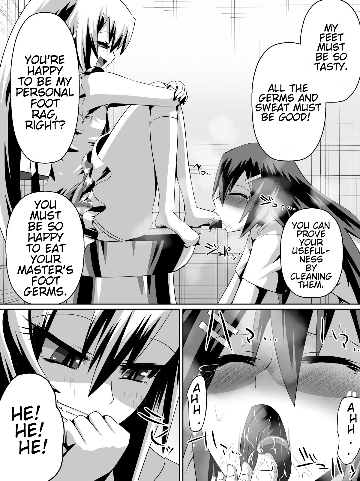 Hentai Manga Comic-Foot Slave Girl-Read-58